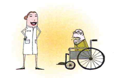 Pielęgniarka i wózek