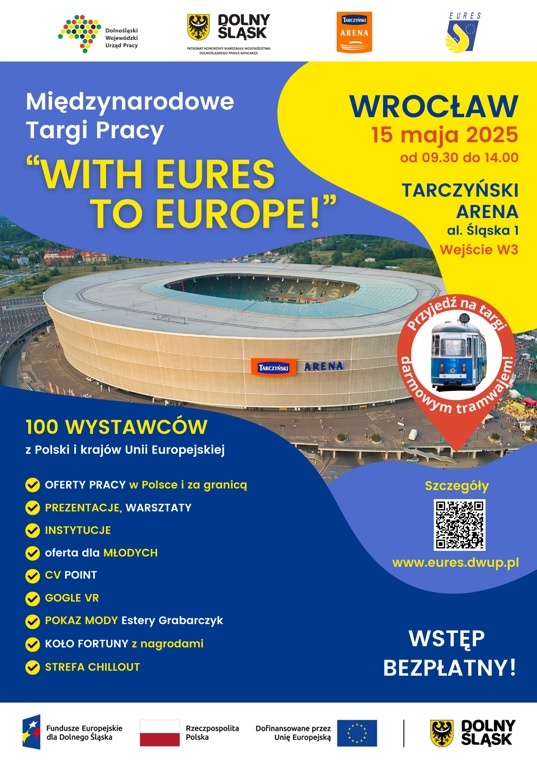 Zdjęcie artykułu Międzynarodowe Targi Pracy "WITH EURES TO EUROPE!”