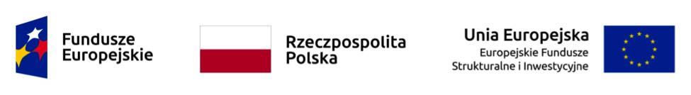 Nagłówek - logo Fundusze Europejskie, Rzeczpospolita Polska - Unia Europejska